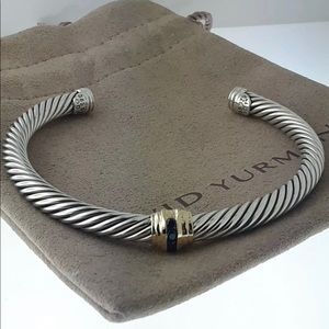 David Yurman single station sapphire bracelet